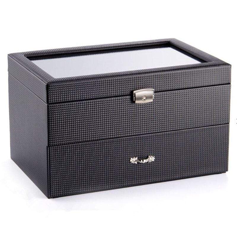 CARBON FIBER WATCH BOX <br/>20 SLOTS