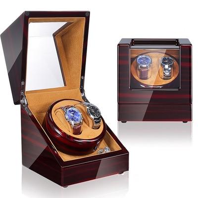 AUTOMATIC WATCH WINDER IN WOOD <br/> 2 SLOTS