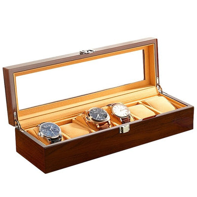 STORAGE BOX FOR WATCHES <br/>6 SLOTS